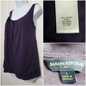 Banana Republic sleeveless blouse